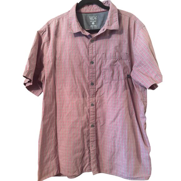 Mountain Hardwear Other - Mountain Hardwear Short sleeve oudoorr adventure shirt micro plaid L
